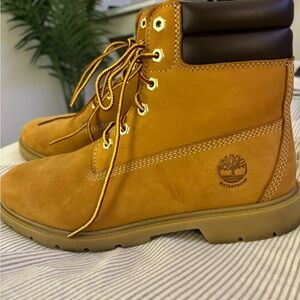 Timberland Women’s Linden Woods Medium/Wide Waterproof Work Boot - WHEAT